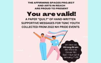 YOU ARE VALID! On Display at Wrong Brain 🏳️‍🌈